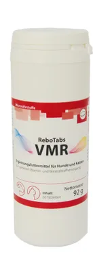 Produktbild von VMR Tabletten für Hunde & Katzen 60 Stück: Optimale Versorgung mit Vitaminen & Mineralstoffen, kann unterstützen das Wohlbefinden bei Tieren fördern