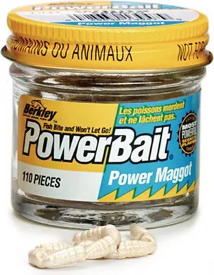 Image de Berkley Powerbaitappât naturel asticots rouge 110 pièces