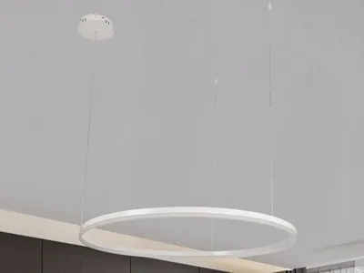 Imagen del producto de Lámpara colgante LED con control remoto - 100 cm, 72W - Lámparas colgantes (J4380/W)