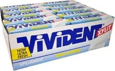 Produktbild von VIVIDENT XYLIT BLAU OHNE Zucker 40 PZ