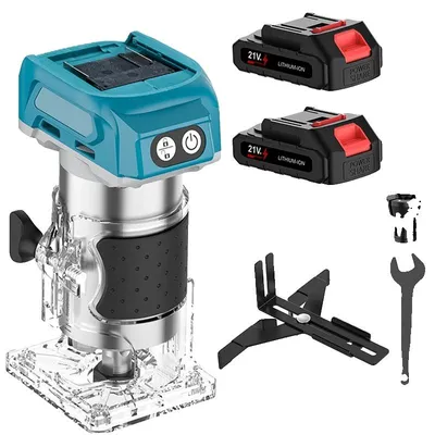 Productafbeelding van Elektrische handtrimmer, draadloos, borstelloze motor, met 2 batterijen