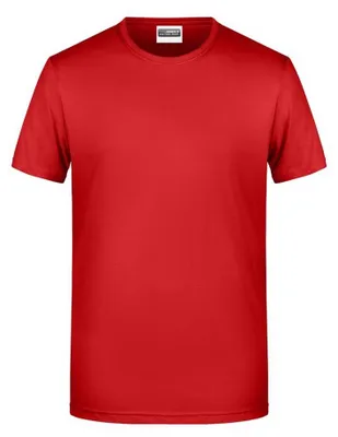 Produktbild von James and Nicholson - "Basic" T-Shirt für Herren LT2608 (S) (Rot)