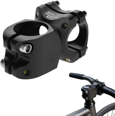 Produktbild von Fahrradvorbau Aluminiumlegierung, 25,4 mm, kurz, für Rennrad und Mountainbike