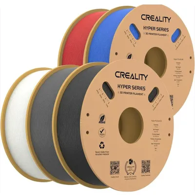 Produktbild von 3D-Druckerfilament – PLA-Filament – 1 kg – 5 Stück – 1,75 mm – Hohe Maßgenauigkeit – Geeignet für die meisten Drucker