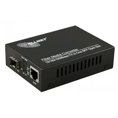 Immagine prodotto di ALLNET ALL-MC104G-SFP1 - IEEE 802.3,IEEE 802.3ab,IEEE 802.3u,IEEE 802.3x,IEEE 802.3z - Gigabit Ethernet - 10BASE-T,100B