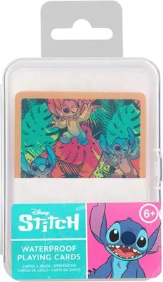 Immagine prodotto di Karty do gry Lilo i Stitch - Wodoodporne, Licencjonowane
