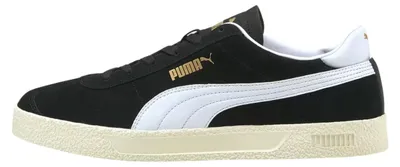 Produktbild von Puma - Herren Sneaker "Club", Wildleder PP6035 (42 EU) (Weiß/Schwarz)