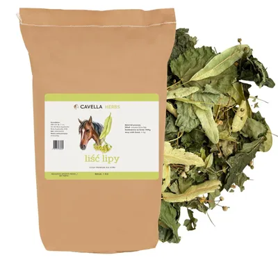Produktbild von Cavella Lindenblatt Getrocknetes Kräuter-Ergänzungsfutter Pferd Für Immunsystem, Magenschutz Und Beruhigung, 1 Kg