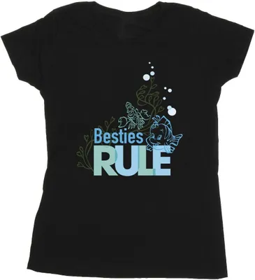 Produktbild von Disney - "The Little Mermaid Besties" T-Shirt für Damen BI26400 (XL) (Schwarz)