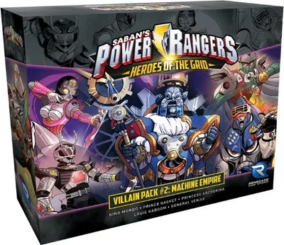 Produktbild von Power Rangers: Heroes of the Grid Villain Pack #2: Machine Empire - Brettspiel - ENG Edition