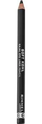 Produktbild von Rimmel Soft Khol Kajal, Kohl, Stift, Schwarz, Jet Black, 1,2 g, 12 h