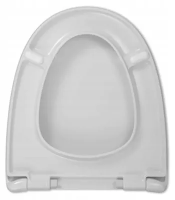 Produktbild von WC Sitz - Toilettensitz - Villeroy & Boch Stratos - Weiß - 375mm X 420mm - Antibakteriell - Toilettendeckel