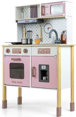 Produktbild von Milly Mally Bjorn Rosa Holzküche für Kinder