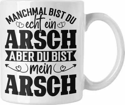 Produktbild von Trendation - Valentinstag Geschenk Tasse für Ihn Geschenkidee von Freundin Spruch Süß Liebe Jahrestag Geschenke (Weiß)