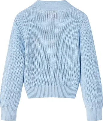 Produktbild von vidaXL Kinder-Strickjacke Blau 128