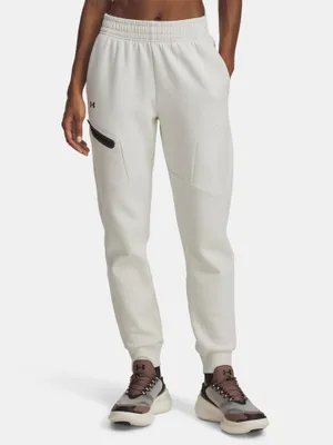 Zdjęcie produktu dla Spodnie dresowe Under Armour Unstoppable Flc Jogger – kolor summit white, rozmiar: S