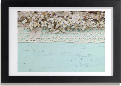 Produktbild von Bild 30x20 MDF-Rahmen, Wandkunst Kirschblüten