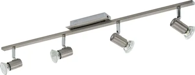 Obrázek produktu pro EGLO ROTTELO, Bodová světla, GU10, 4 žárovek, LED, 3000 K, Metalická