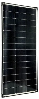 Obrázok produktu pre Solárny panel Mono 150 W, čierna farba, rám – napätie 23 voltov