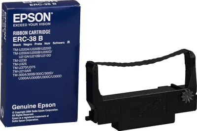 Zdjęcie produktu dla EPSON C43S015374 EPSON Farbband Erc38b schwarz