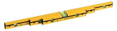 Immagine prodotto di Livella set - 40 cm, 60 cm e 100 cm - Alluminio - 3 fiale - Precisione 1 mm/m