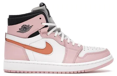 Image de Jordan 1 High Zoom Air CMFT, couleur Pink Glaze Cactus Flower (pour femmes) - Taille EU 40