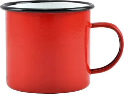 Obrázek produktu pro Smaltovaný hrnek 360ml červený 54163