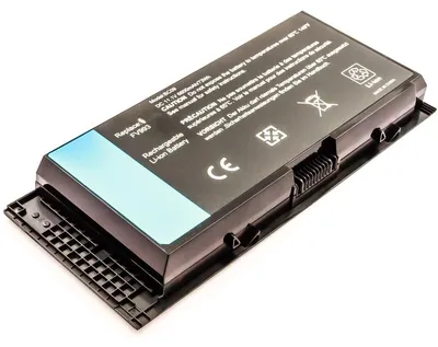 Produktbild von Akku für Dell FJJ4W Li-Ion 11,1 Volt 6600 mAh schwarz