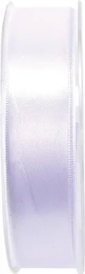 Produktbild von Goldina® 8172025010025 Doppelsatinband - 25 mm x 25 m, weiß