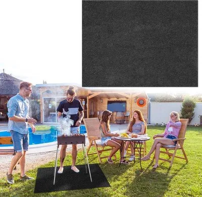 Obrázok produktu pre Plachta na grilovanie pre terasy a záhrady – 90 x 120 cm – plachta na ochranu pred teplom