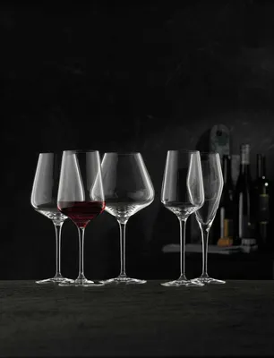 Produktbild von Nachtmann ViNova Rotwein Magnum, 4er Set, Rotweinglas, Weinglas, Weinkelch, Kristallglas, 680 ml, 0098076-0