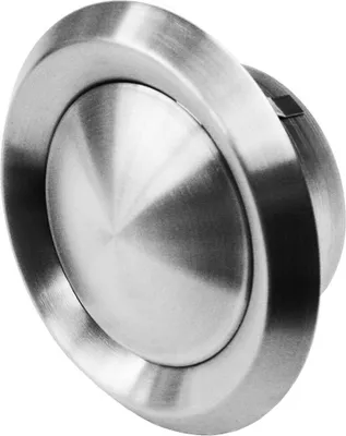Immagine prodotto di Valvola a disco SUB - aria di mandata e aria di ritorno 150/160 mm acciaio inox spazzolato