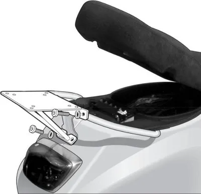 Zdjęcie produktu dla Zestaw montażowy SHAD Top Master - odpowiedni dla Piaggio LX 50