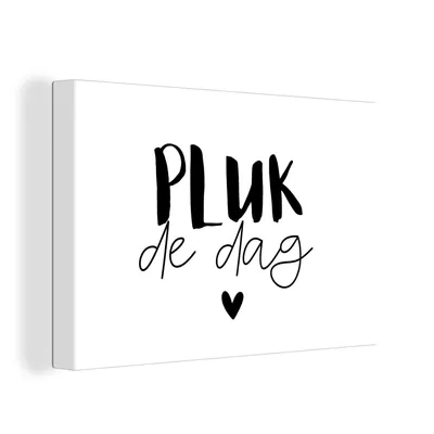 Obrázek produktu pro OneMillionCanvasses® Malba na plátně Nástěnná malba na plátně - Citáty - Carpe diem - Přísloví - Využij dne - 120x80cm