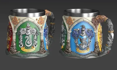 Produktbild von Pyramid International Harry Potter Tasse Hogwarts Houses MGPR25727