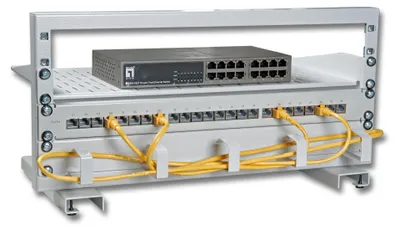 Image de EFB Mini Netzwerkständer 19" 4HE, grau