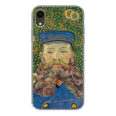 Produktbild von MuchoWow® Handyhülle Schutzhülle Hülle für iPhone XR Porträt des Postboten Joseph Roulin - Vincent van Gogh Silikon Softcase Handy Hülle - Schutzdeckel