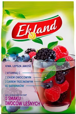 Image de Ekland Forest boisson instantanée au thé aromatisé aux fruits 300 g
