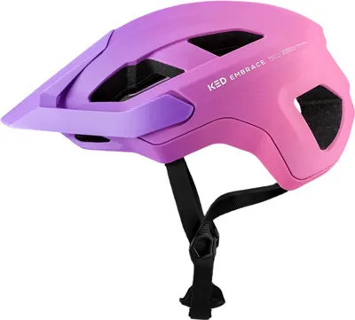 Immagine prodotto di Casco KED Embrace MU-1 Allround per city trail con visiera regolabile e illuminazione Casco da bicicletta Colore: viola rosa opaco Taglia: 54-58 (M)