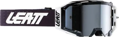 Immagine prodotto di Maschera motocross LEATT Velocity 5.5 Iriz Graphite nero lente platino 28%
