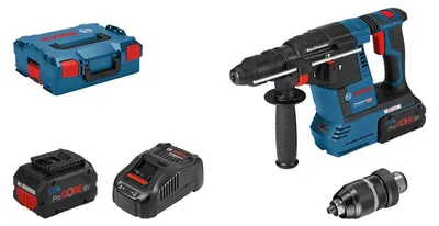 Produktbild von Akku-Bohrhammer mit SDS plus GBH 18V-26F, L-BOXX 136, 2 x Akku ProCORE18V 8.0Ah