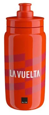 Zdjęcie produktu dla Elite Fly Vuelta Iconic – bidon 550 ml, czerwony Czerwony, jeden rozmiar