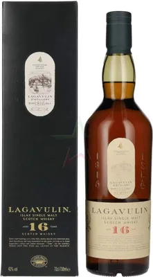 Obrázek produktu pro Lagavulin 16letá single malt whisky 43,00 % 0,70 l.