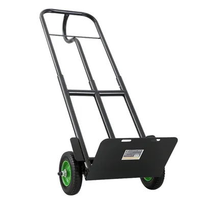 Produktbild von SevenComfort  Sackkarre klappbar Hartgummireifen bis 150kg Transportkarre Stapelkarre Wagen Schwarz