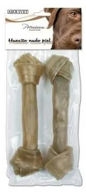 Produktbild von Arquivet Knochenhautknoten Hundesnacks 20 cm Beutel 2 Stück