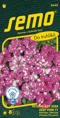 Zdjęcie produktu dla Nasiona petunii wielokwiatowej - Dot Star Deep Pink F1 40p