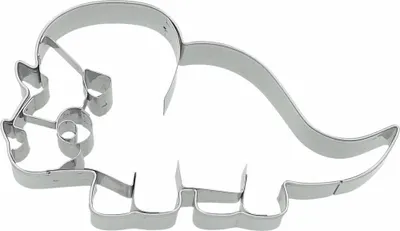 Produktbild von Ausstecher Triceratops 2,5 x 10 x H.6 cm - Birkmann