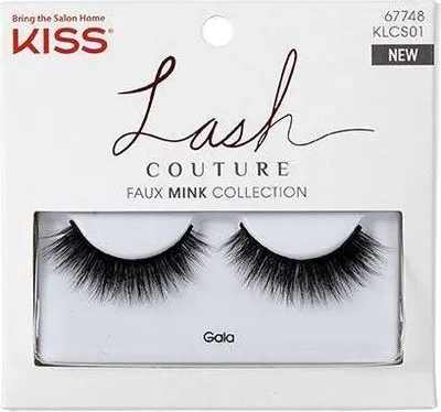 Produktbild von Kiss | Künstliche Wimpern, Lash Gala, Wimpern auf einem Streifen, lang, dicht, stark geschwungen