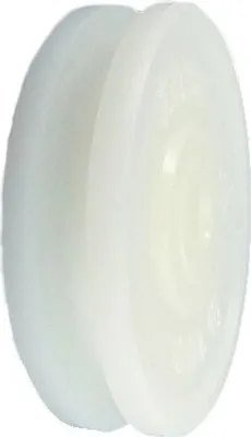 Immagine prodotto di Carrucola a fune in poliammide d= 100 mm per fune 10 mm; carrucole a profilo in plastica con cuscinetto liscio (C100/10)