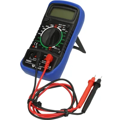 Immagine prodotto di Brilliant Tools Multimetro BT122900 Amperometro, voltmetro, strumento di misura, ohmmetro, misure varie